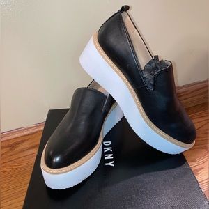 Black Platform Loafers